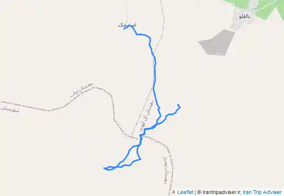 ترک جی پی اس صعود به قله توفنده از روستای استیجک