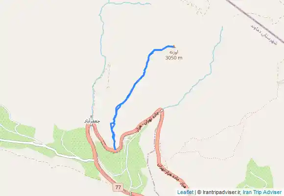 ترک جی پی اس قله لانه عقاب