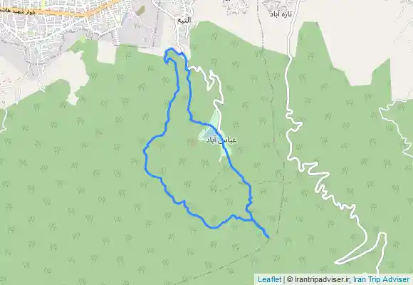 ترک جی پی اس جمال چشمه از نرگس تپه