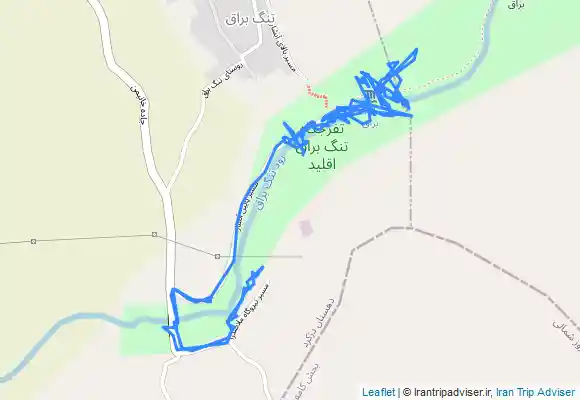 ترک جی پی اس Tang-e Borāq