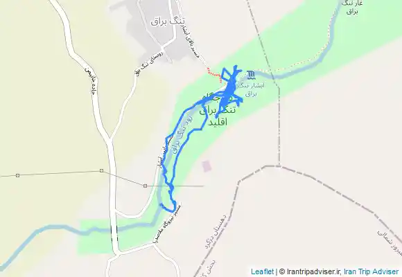 ترک جی پی اس Tang-e Borāq