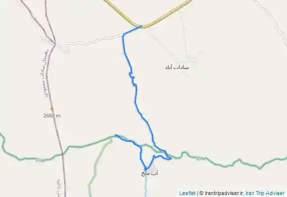 ترک جی پی اس 1402/2/1 آبشار آب ملخ-سمیرم