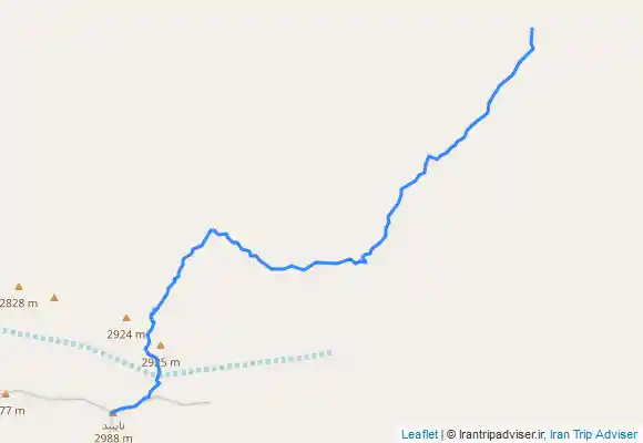 ترک جی پی اس قله نایبند