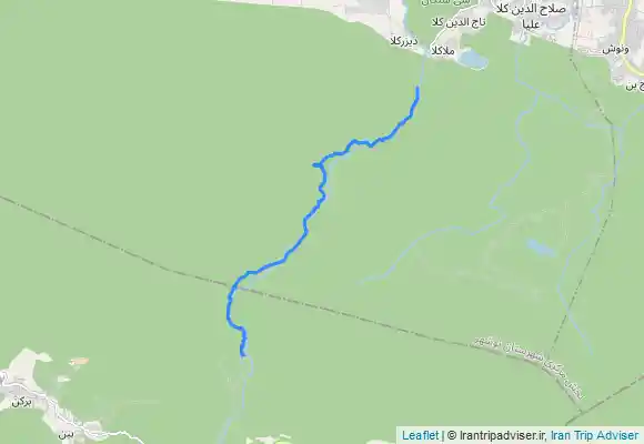 ترک جی پی اس Nahr Rūdbār - Mollā Kolā