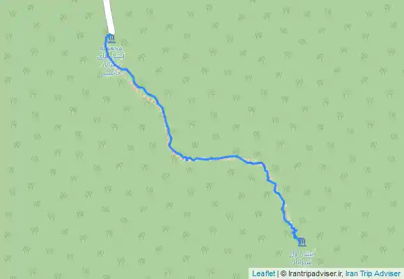 ترک جی پی اس آبشار شیرآباد گلستان