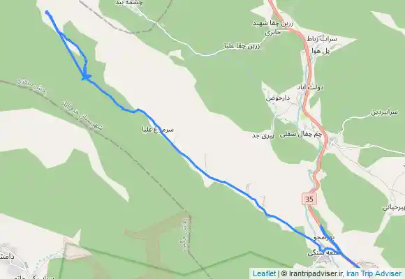 ترک جی پی اس دشت گهواره