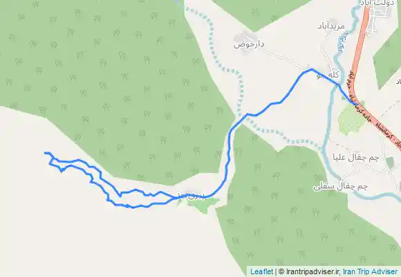 ترک جی پی اس پیرجد،هفت حوض، دره شبیخون، دره کسه خان