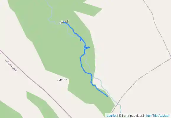 ترک جی پی اس آبشار زرد لیمه