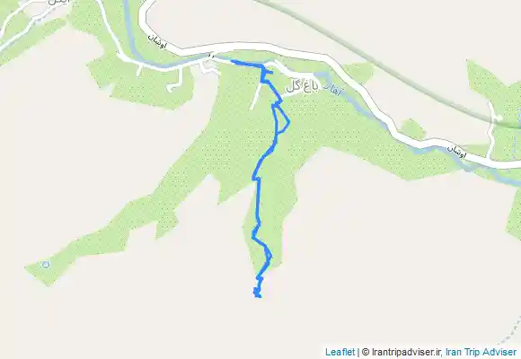 ترک جی پی اس پیمایش از روستای باغگل تا آبشار باغ گل، یکشنبه ۱۴۰۲/۰۲/۰۳