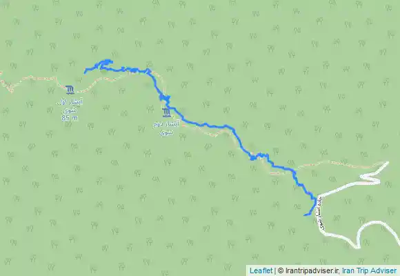 ترک جی پی اس آبشار شوی (از سمت دزفول و شهیون)