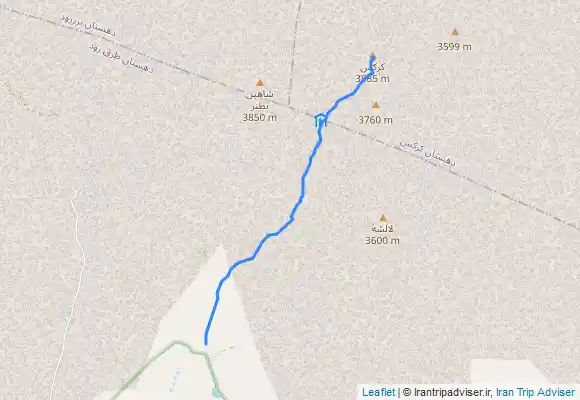 ترک جی پی اس کرکس زمستان