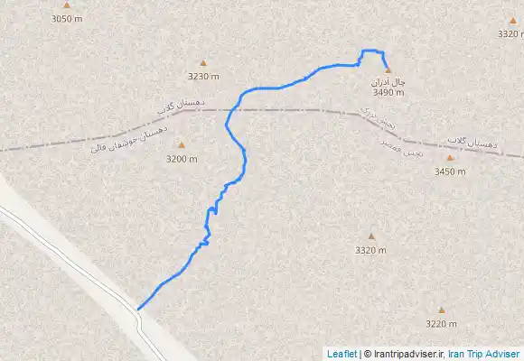 ترک جی پی اس چال آذران زمستان