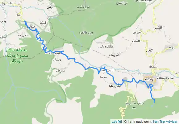 ترک جی پی اس دریاچه ویستان