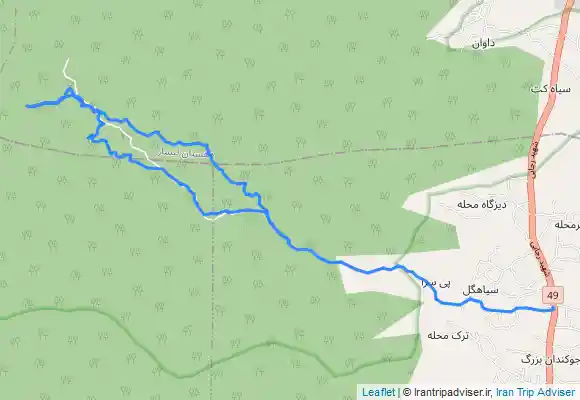 ترک جی پی اس Waterfall jookandan