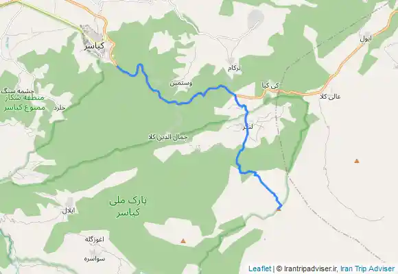 ترک جی پی اس قله شاهدژ