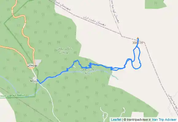 ترک جی پی اس قله دیش و چشمه هاشمی