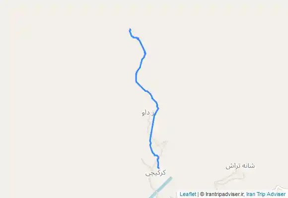 ترک جی پی اس آبشار زراب رمون آبشار ضراب رمون