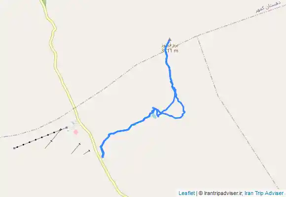 ترک جی پی اس قله برم فیروز ( ریز بلند ) و دریاچه برم فیروز,استان فارس،سپیدان barm firoz