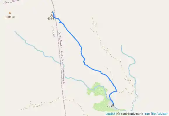 ترک جی پی اس Kehar Mountain