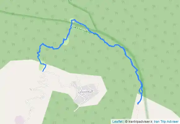 ترک جی پی اس الیمستان به امام زاده قاسم