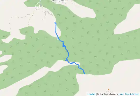 ترک جی پی اس سرخنی از مسیر شورکچال