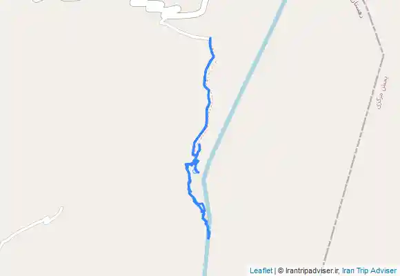 ترک جی پی اس مسیر پیاده آبشار هشترخان از سمت لار