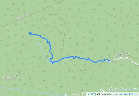 ترک جی پی اس Latoon waterfall