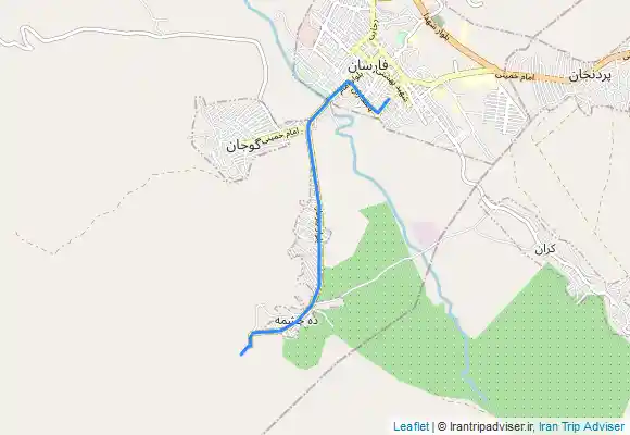 ترک جی پی اس آبشارپیرغار.gpx