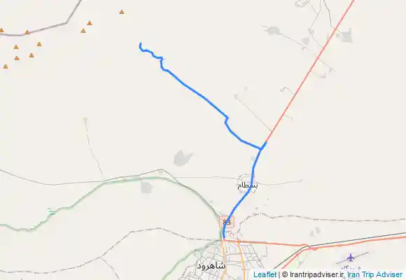 ترک جی پی اس آبشار ابرسج از شاهرود