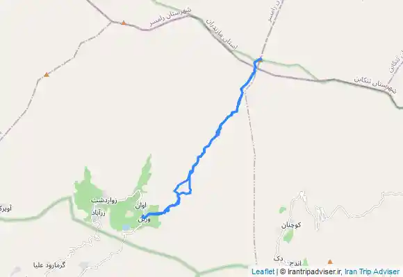 ترک جی پی اس قله خشچال