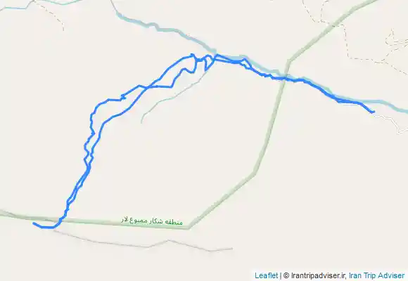 ترک جی پی اس مسیر گل زرد از منظریه تا خط الراس