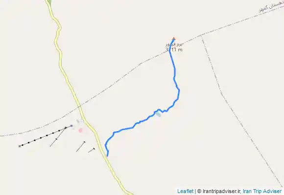 ترک جی پی اس برم فیروز، قله ریزبلند