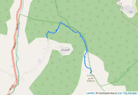 ترک جی پی اس قله الیمستان