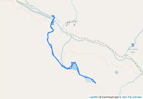 ترک جی پی اس دریاچه کوه گل