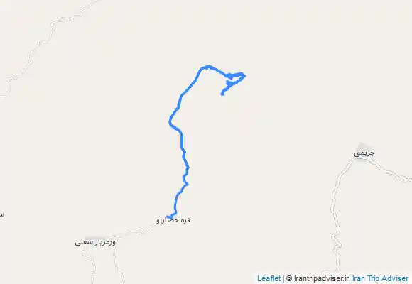 ترک جی پی اس آبشار البین زنجان