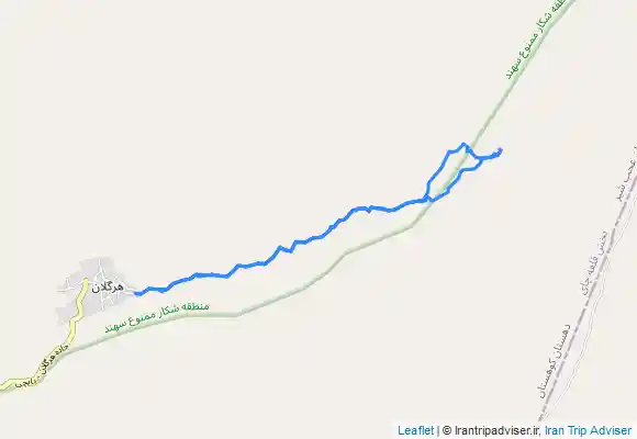 ترک جی پی اس ابشار هرگلان.عجبشیر