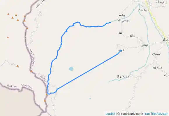 ترک جی پی اس دالانپر. از مسیر شمالی- روستای سوسن‌آباد