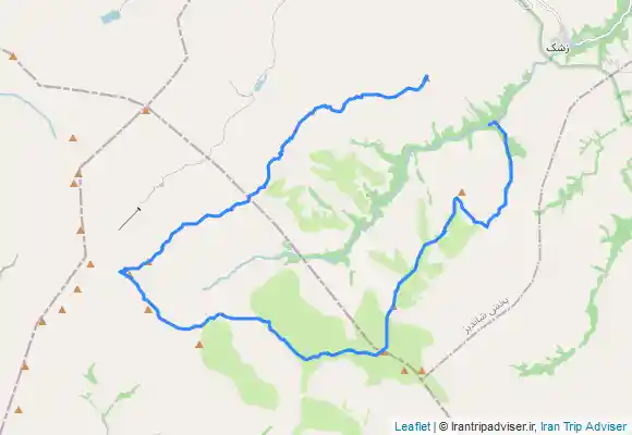 ترک جی پی اس خطااراس سه قله زشک شیریاد چمن