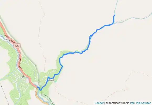 ترک جی پی اس آبشار کلوگان از روستای کلوگان