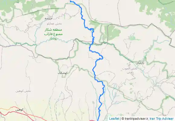 ترک جی پی اس iRAN - Gazvin to Kholeshkuh Lake (قزوین به دریاچه خلشکوه)