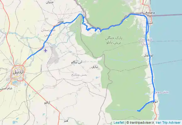 ترک جی پی اس آبشارزمرد درحویق یاغیش