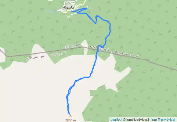 ترک جی پی اس قله آسمانکوه قله کله قندی للندیز ماسوله