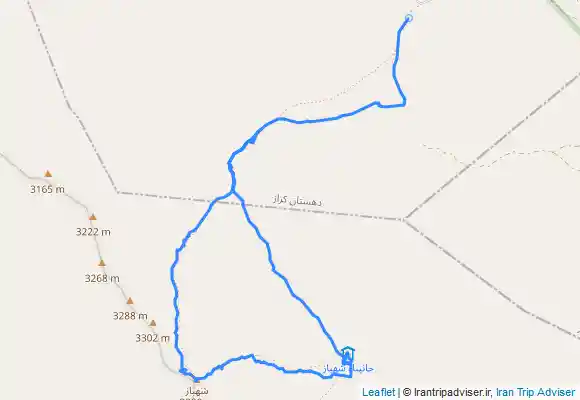 ترک جی پی اس قله شهباز