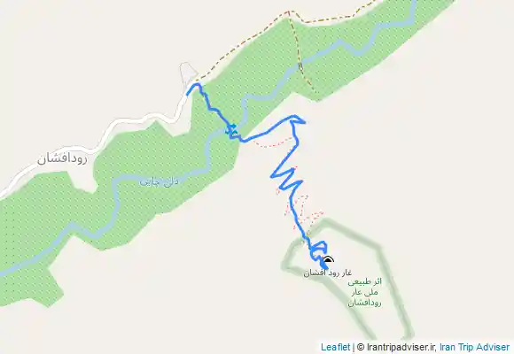 ترک جی پی اس غار رودافشان