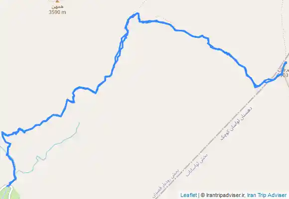 ترک جی پی اس قله مهرچال