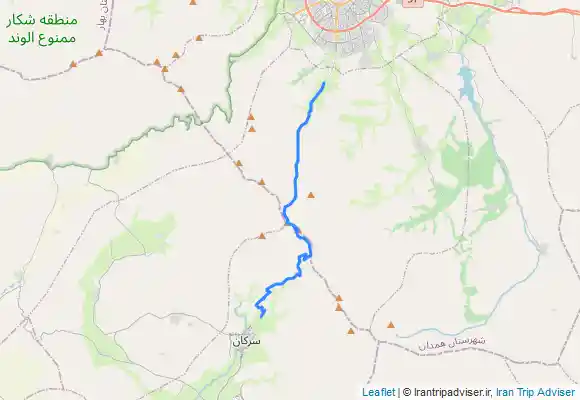 ترک جی پی اس قله های یخچال و کوبری