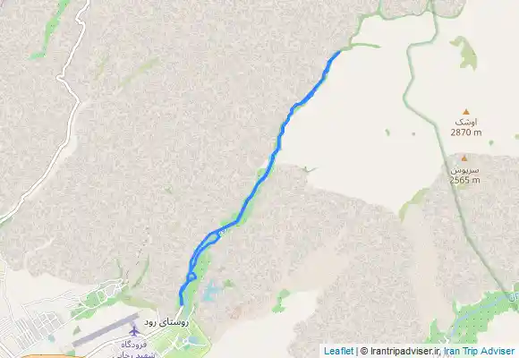 ترک جی پی اس آبشار رود