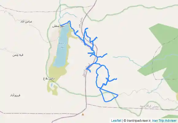 ترک جی پی اس مسیر چپ نئور