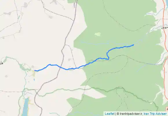 ترک جی پی اس پیمایش ییلاق کوهساره به آبشار زمرد