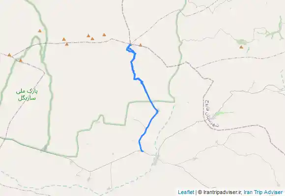 ترک جی پی اس کوه شاه جهان